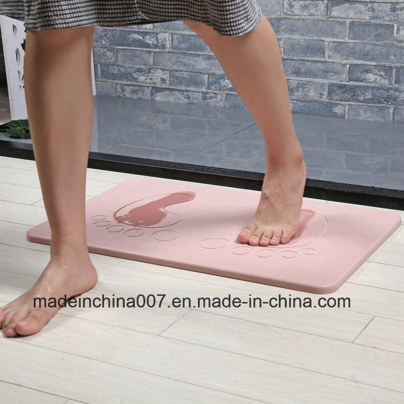 Non Slip High Quality Diatomite Bath Mat