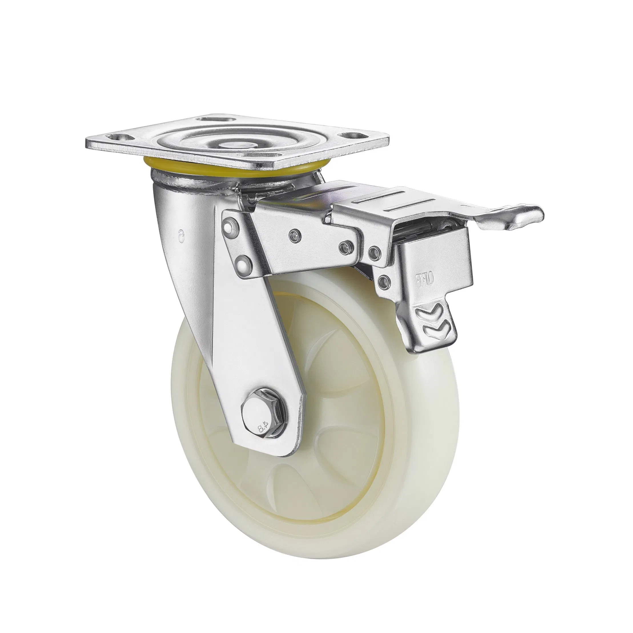 Medium-Heavy Duty 210-320kg Load Weight PP Caster Wheel for Industrial Machinery
