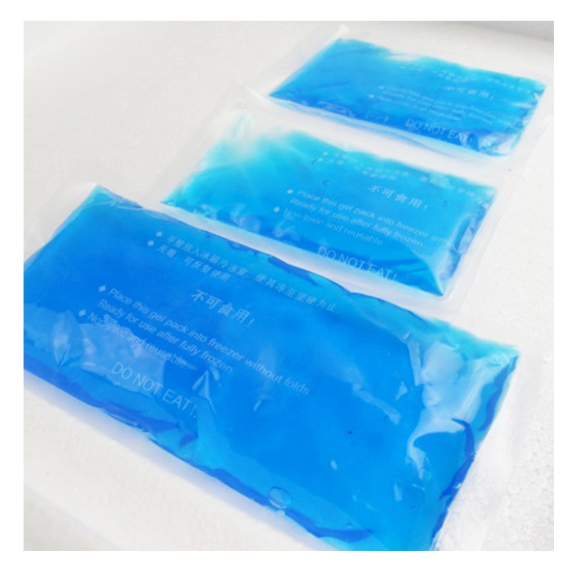 Portable Food Cooling Gel Pack for Shipping Freezer Chiller Cooler