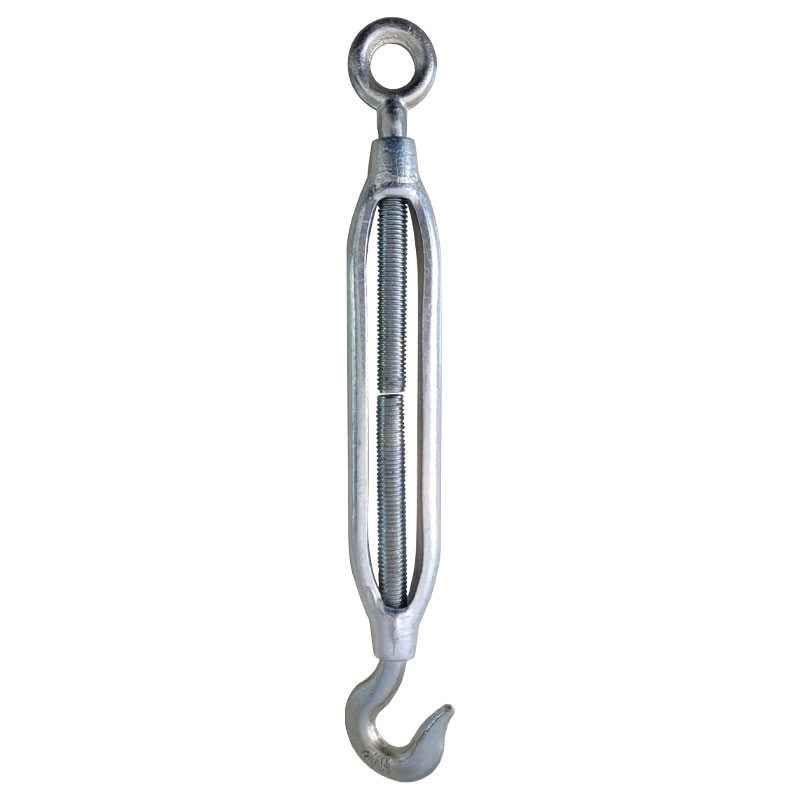 Drop Forged Q235 Galvanized Steel JIS Type Eye to Eye Turnbuckle