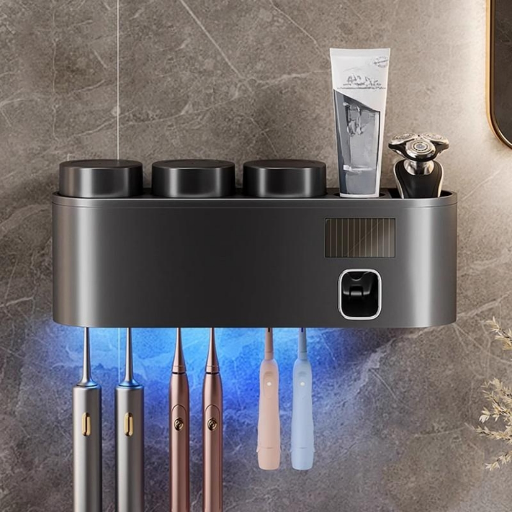 Держатель для зубных щеток с УФ-стерилизацией