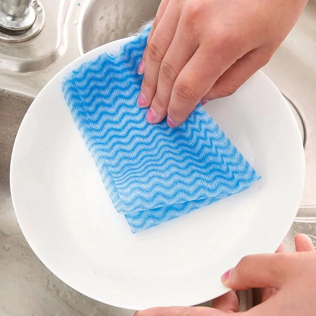 Tear-Resistant Non Woven Roll Kitchen Dish Towel Rack Kitchen Dish Cloth