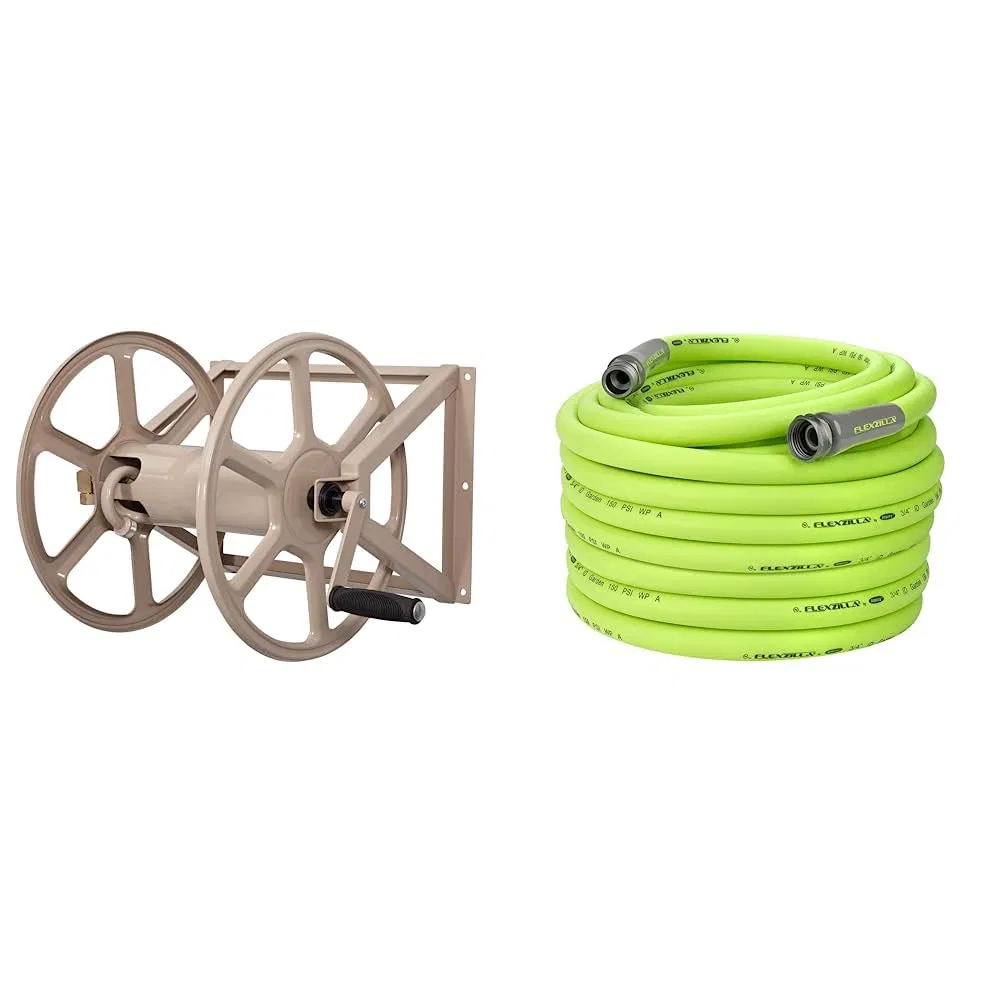 Wholesale Price Handle Hassle-Free Outdoor Storage Mounted Garden Hose Reel