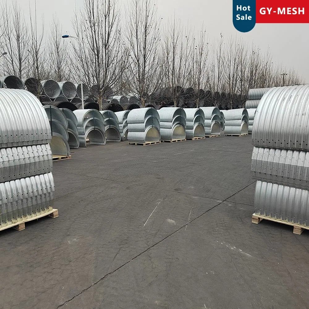Flange Nested Corrugated Steel Pipe and Overlapped Corrugated Steel Pipe Culvert