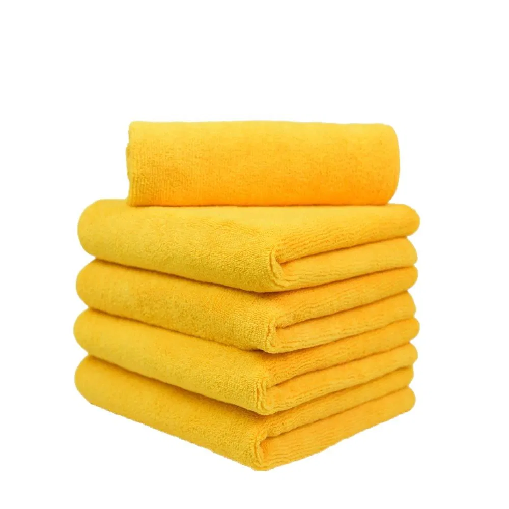 Shineopen Super Water Absorbent Plain Drying Ultra Fine Microfiber Towel for Car Washing