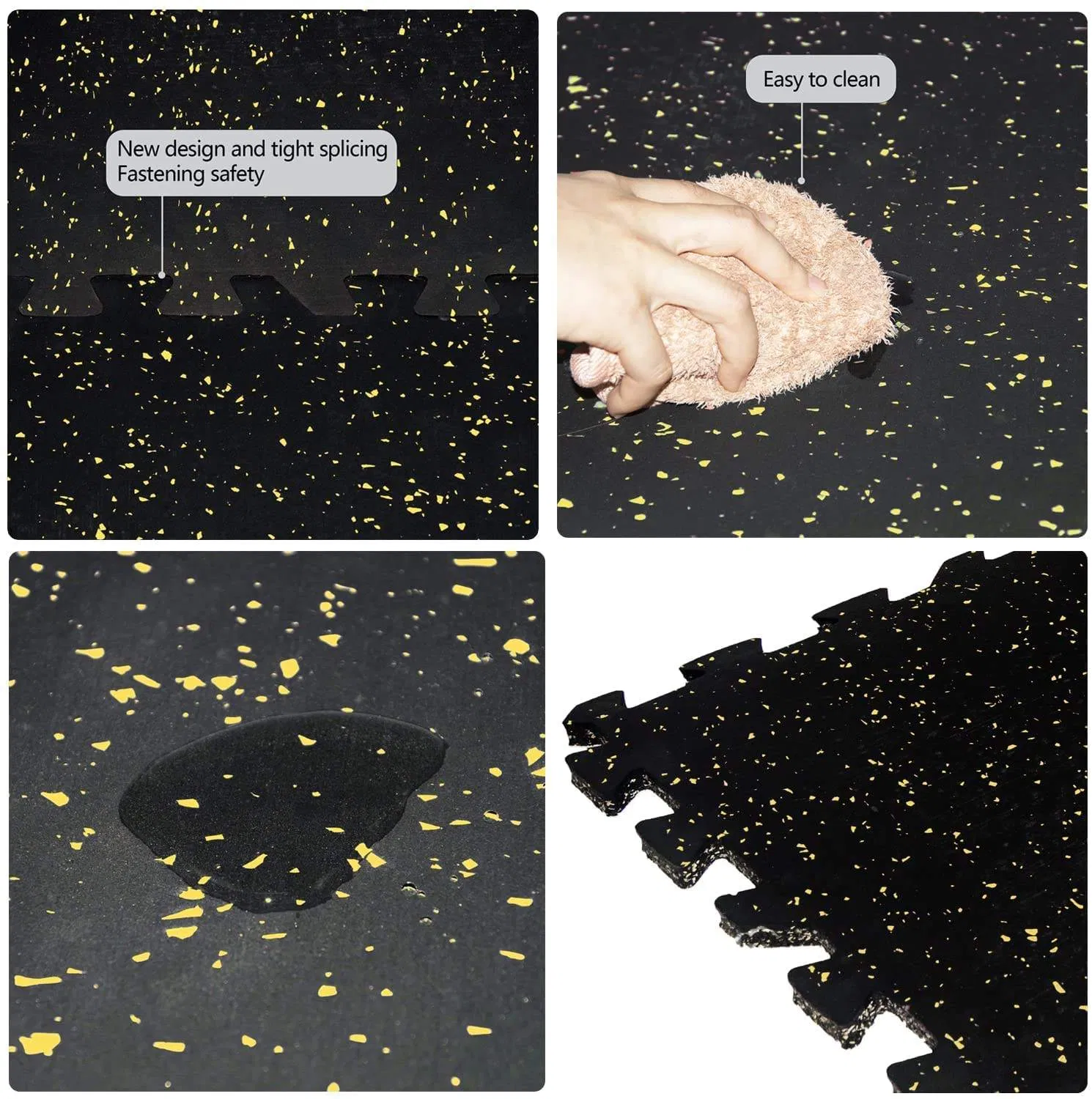Hot Sale Park Playground Gym Rubber Flooring Mat Tiles