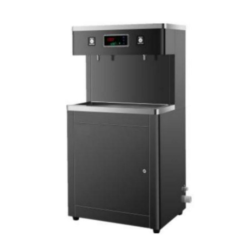Commercial Water Heater with RO and UF Water Purification Systems.
