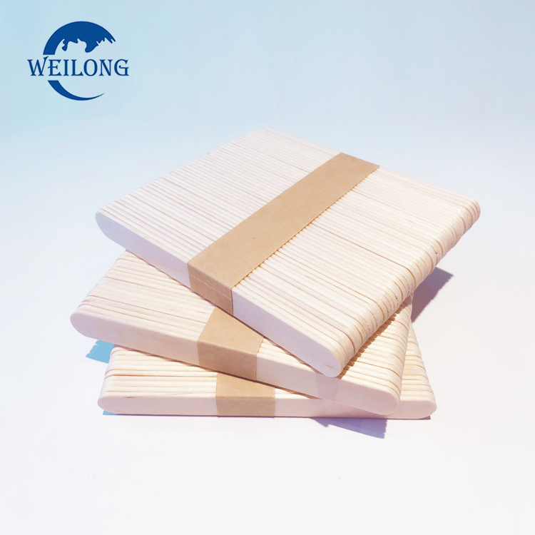 Custom Wooden Branded Food Grade Wax Popsicle Stick