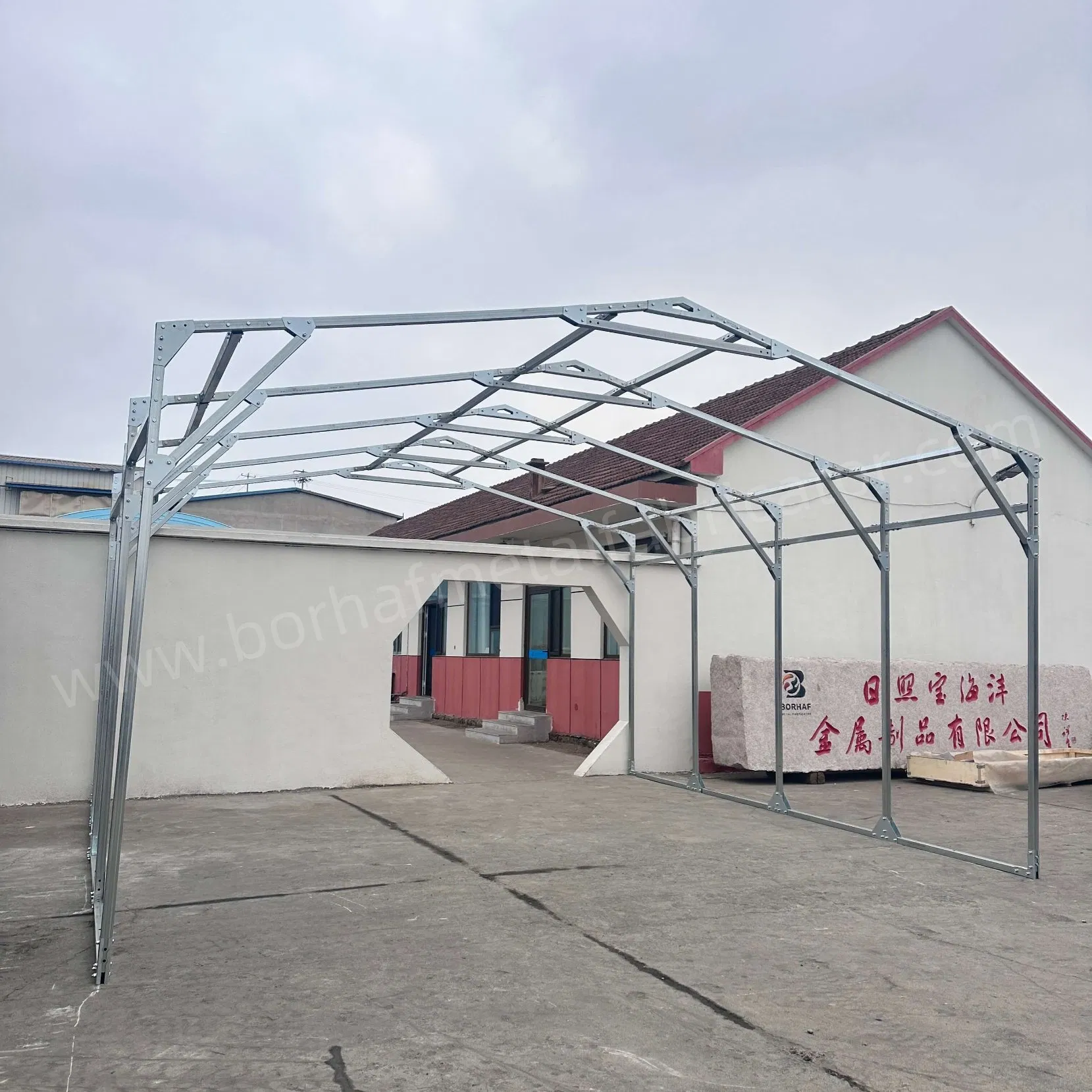 20FT X 20FT Sustainable All-Steel Frame Carport Metal Carport