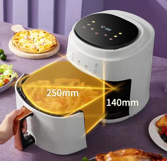 Fryers Deep 4.5L 6 L Steam Without Oil Cooker Price Electric Halogen Air Fryer Oven