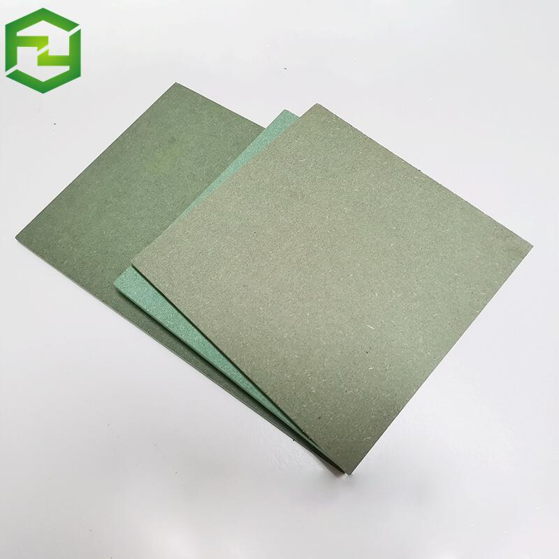 E2 Grade Laminated Moisture Proof Green Core MDF for Cabinet