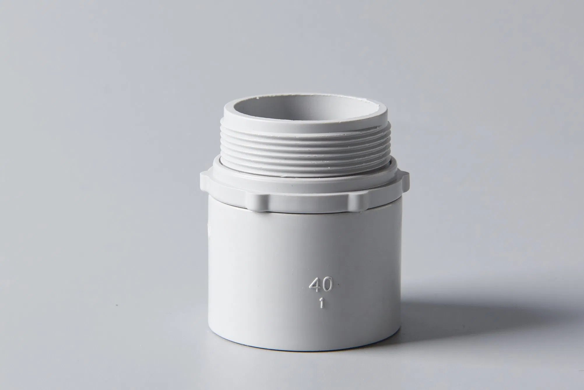 BS Standard Plastic PVC Male Thread Plug with Fitting & Pipe