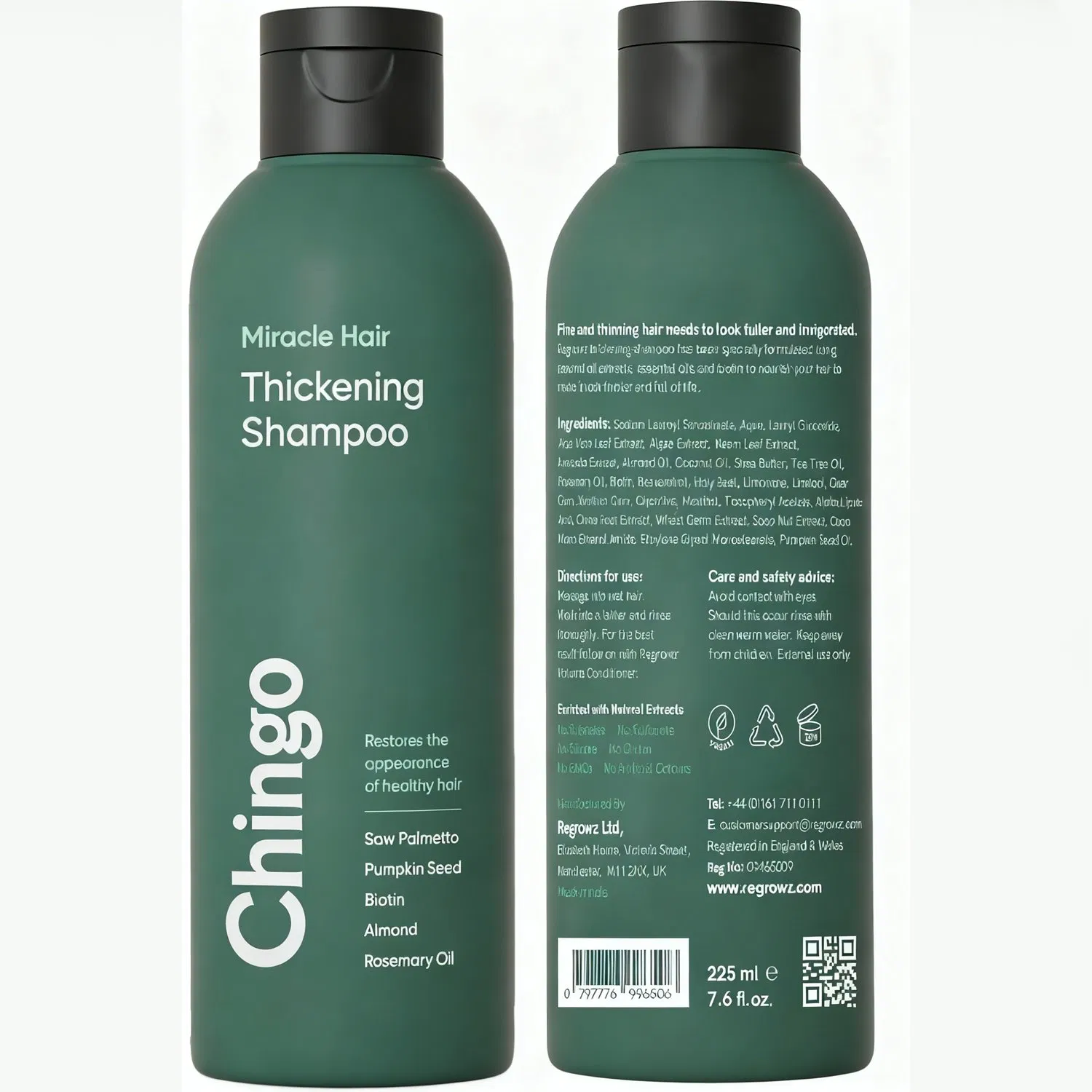 Chingo Nourishing Shampoo Fight Shedding Stimulate Hair Regrowth