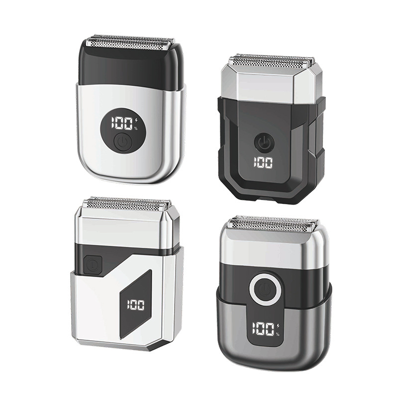 New Reciprocating Electric Shaver Travel Compact Mini Shaver Electric Washable Household Double Ended Beard Knife