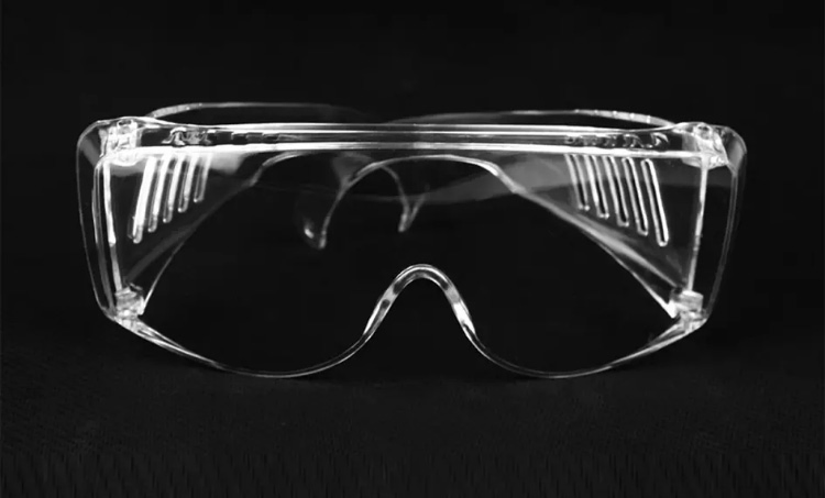 Transparent Anti Fog Clear Protective Safety Glasses