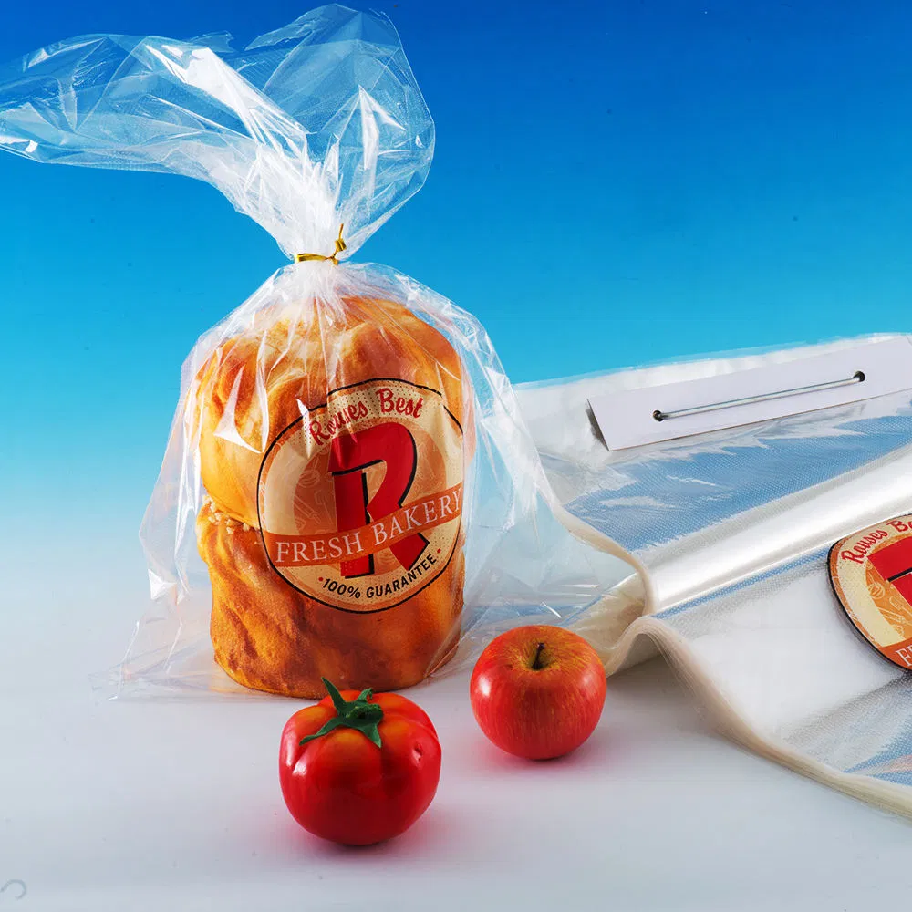 Factory Price Printed Micro Perforated Bread Bag with Wicket Packaging