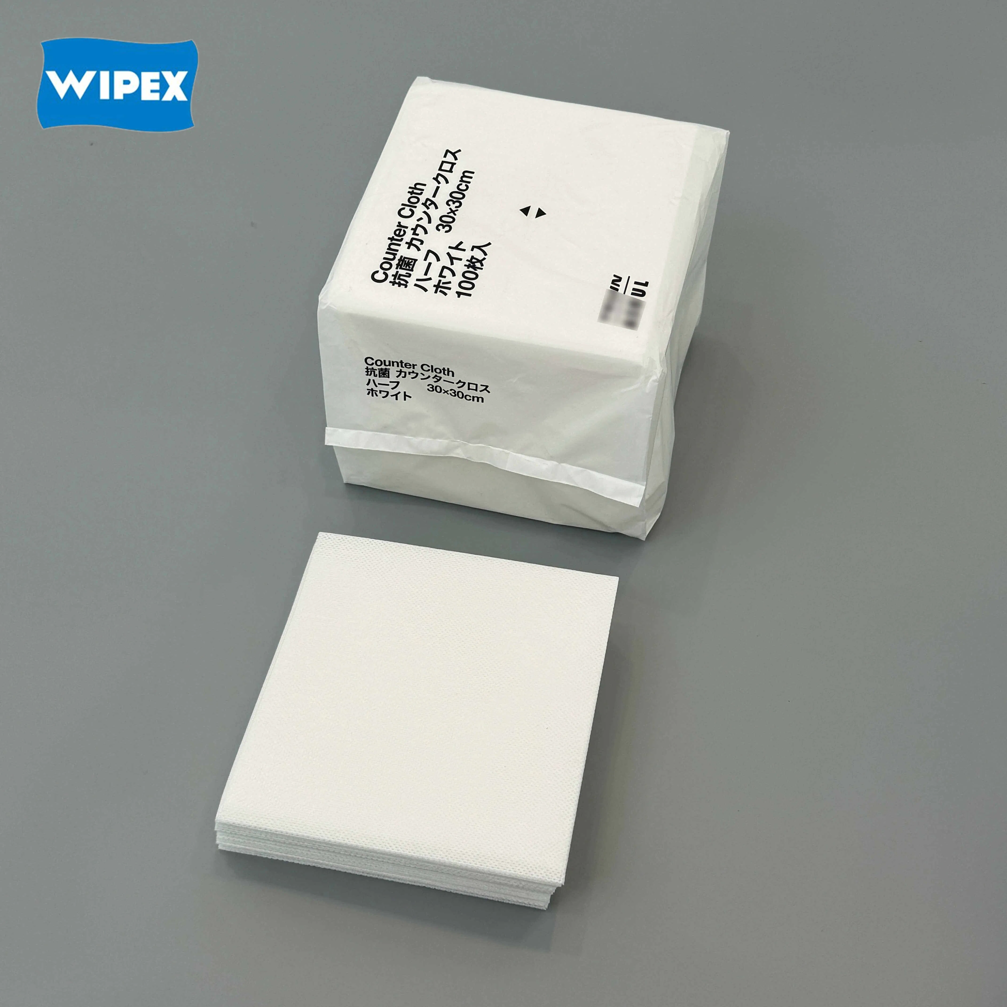 Wipex Wave Pattern Dry Wipes Spunlace Nonwoven Kitchen Cleaning Wipes