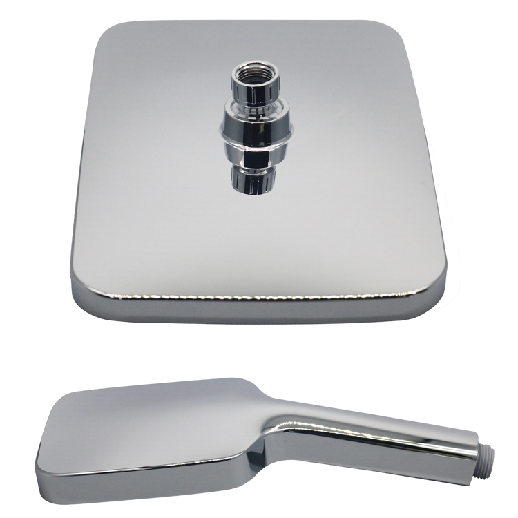 Modern Bathroom 3 Functions High Pressure Top Hand Shower Head Rain Shower Head