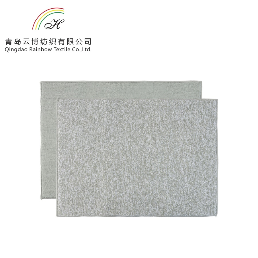 Export Printed Strong Sbsorbent Kitchen Gray Dish Drying Mat