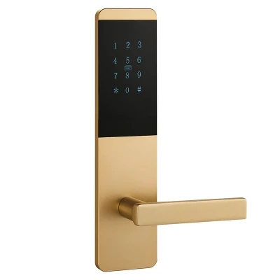 Factory Price Stainless Steel Yellow Brass Door Window Safety Electronic Lock