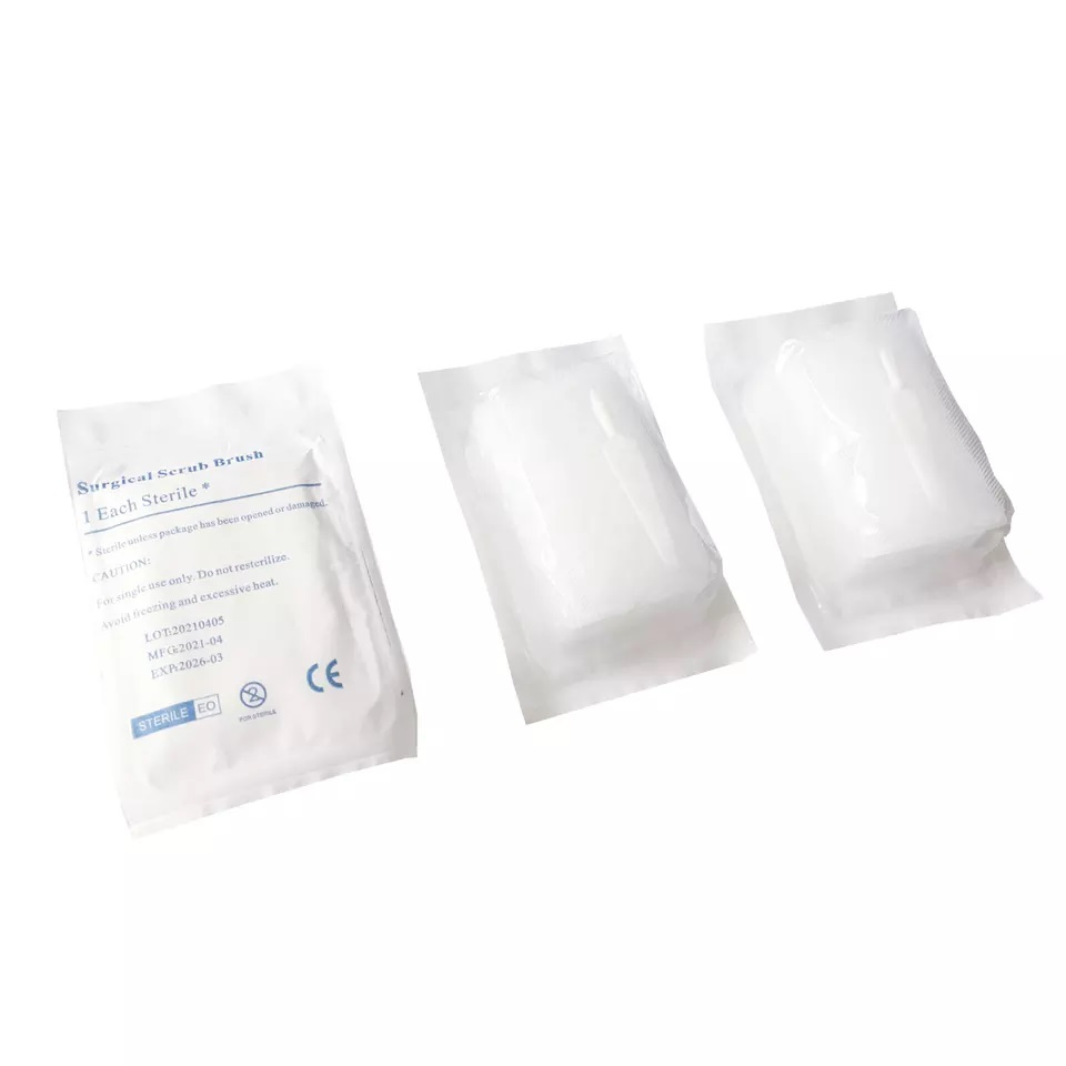 Хирургическая щетка с Хлоргексидином и Повидон-Йодом