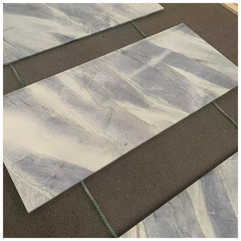 Royal Blue Macaubas Quartzite Floor and Wall Tiles