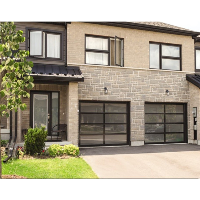 Cbmmart Best Selling Custom Doors Waterproof Soundproof Roll up Door Aluminum Glass Garage Door