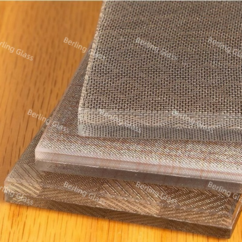 100% Polyester Wired Glass Superior Laminating Fabric PVB EVA Pet Fiber Glass