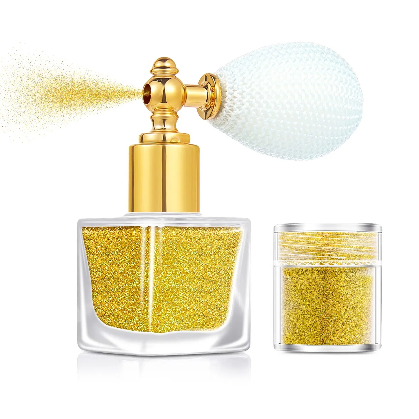 Waterproof High-Gloss Brightening Loose Powder Spray Cosmetics Fine Glitter Powder Pigments