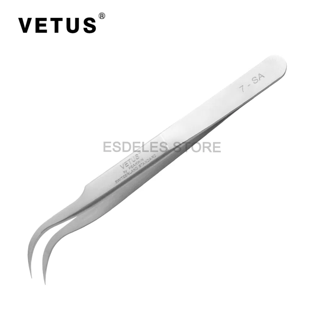 7-SA Wholesale Best Quality Lash Tweezers with Custom Brand Name