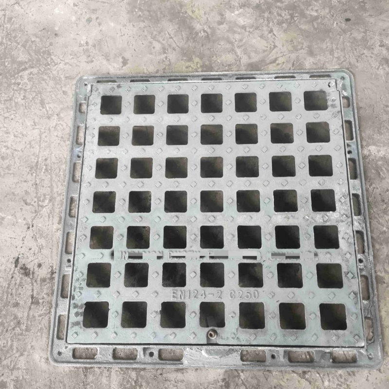 Flat Grating 920X920mm Co 765X765mm H50mm Carbon Drain Trench Cover Plate Water Drainage Channel Grating