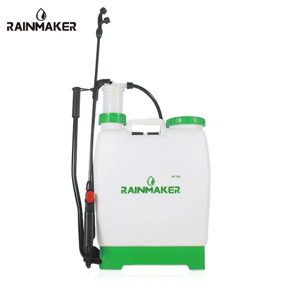 Rainmaker 16L Agriculture Portable Manual Hand Garden Backpack Plastic Sprayer