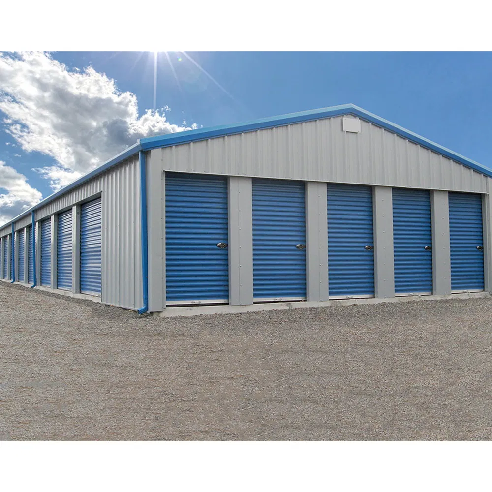 Modern Design Metal Constructure Prefab Modular Metal Garage Building Kit