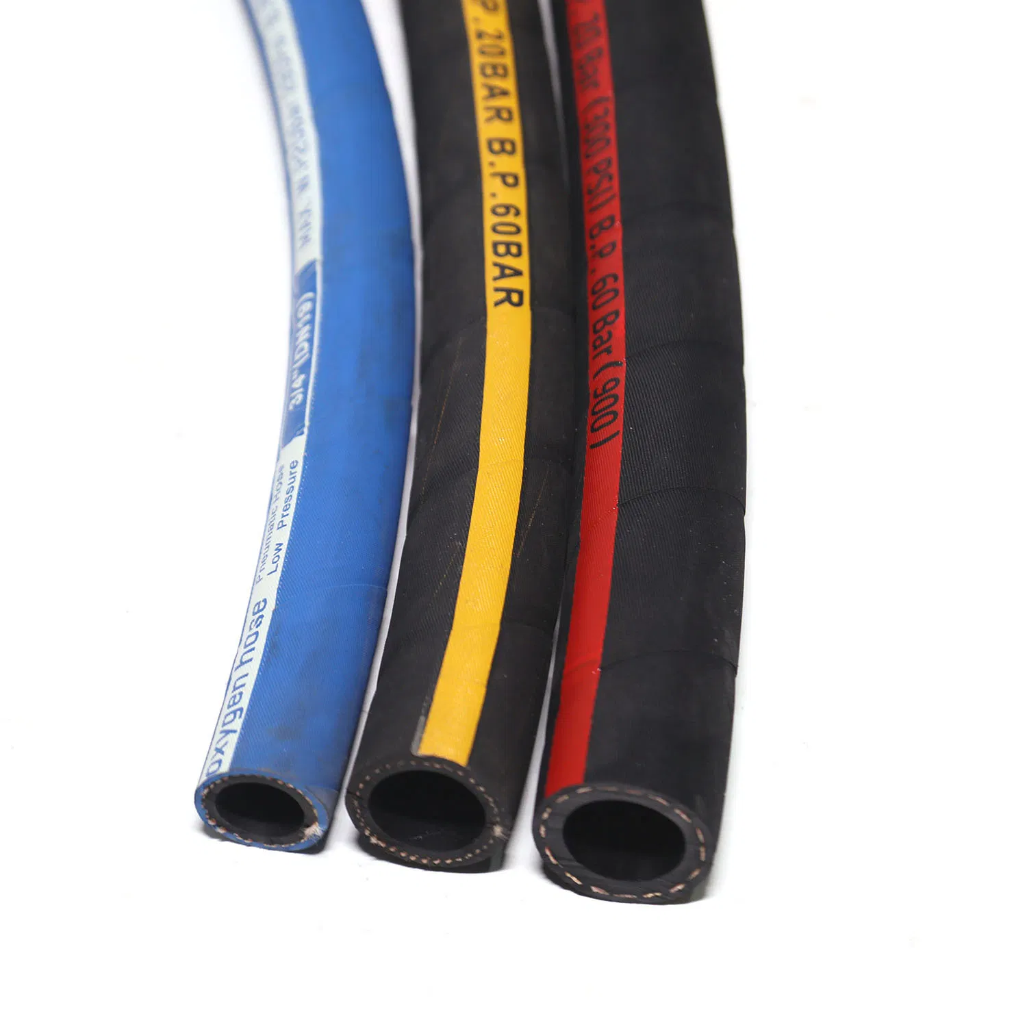 Wp 20 Bar Bp 60 Bar Rubber High Pressure Air Hose with Fire Resistance
