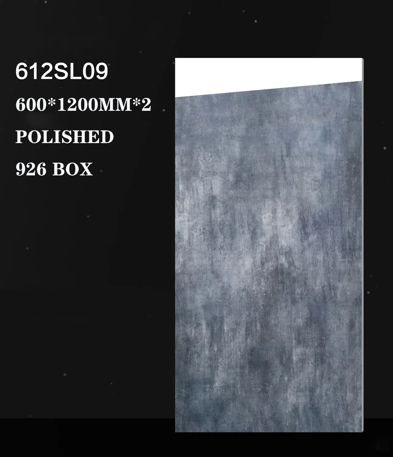 Плитка керамогранитная полированная 600x1200 мм