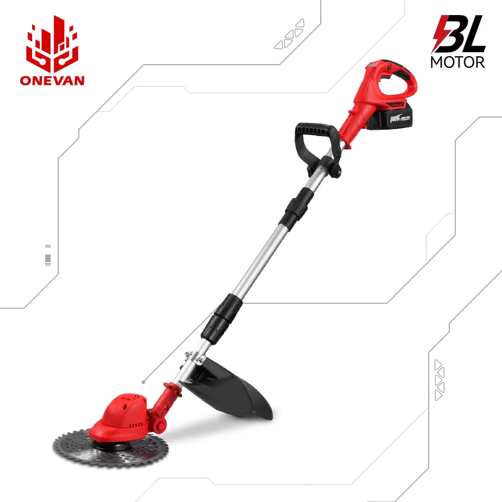 Беспроводная газонокосилка 300Вт, 7800 об/мин