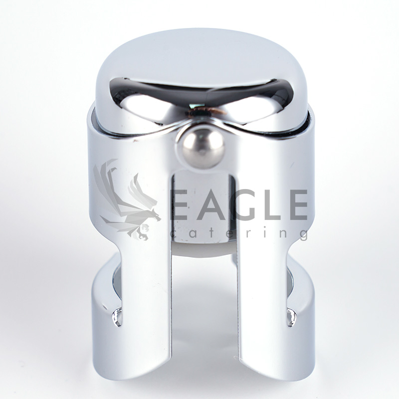 Стальная пробка-чаша для шампанского