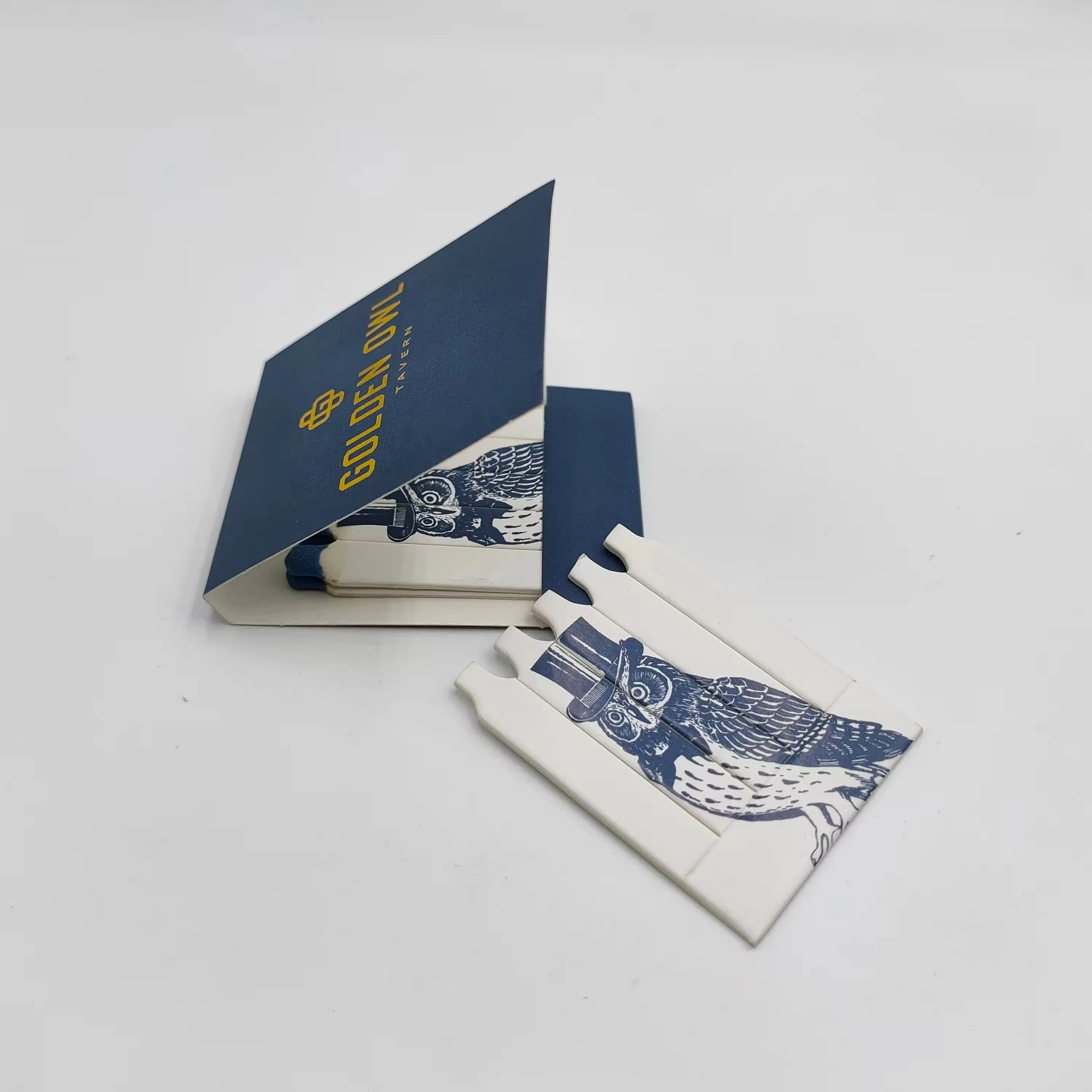 Wholesale Personalized Wooden Customized Match Box Prompt Lower MOQ Decorative Printed Custom Matches Book