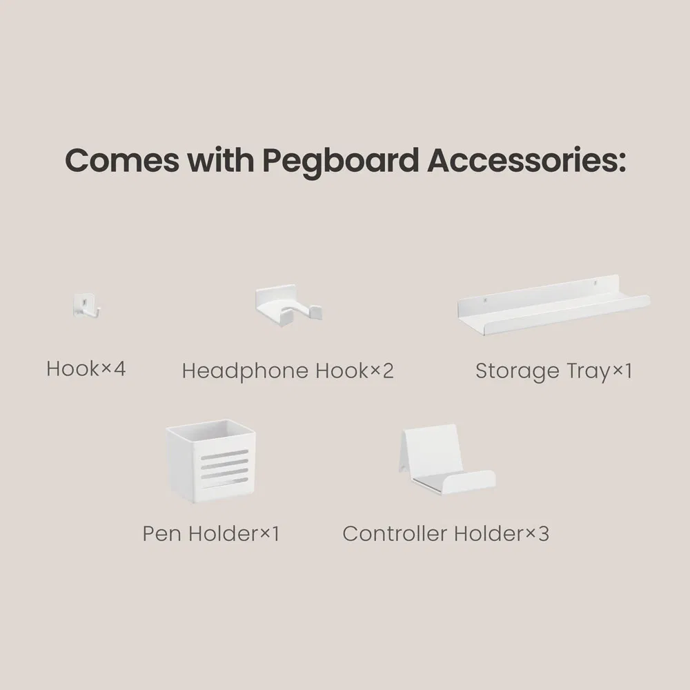 Clamp on Desktop Storage Multi-Purpose Shelf Rack Display Office Home Desk Organizer Shelves with Monitor Arm