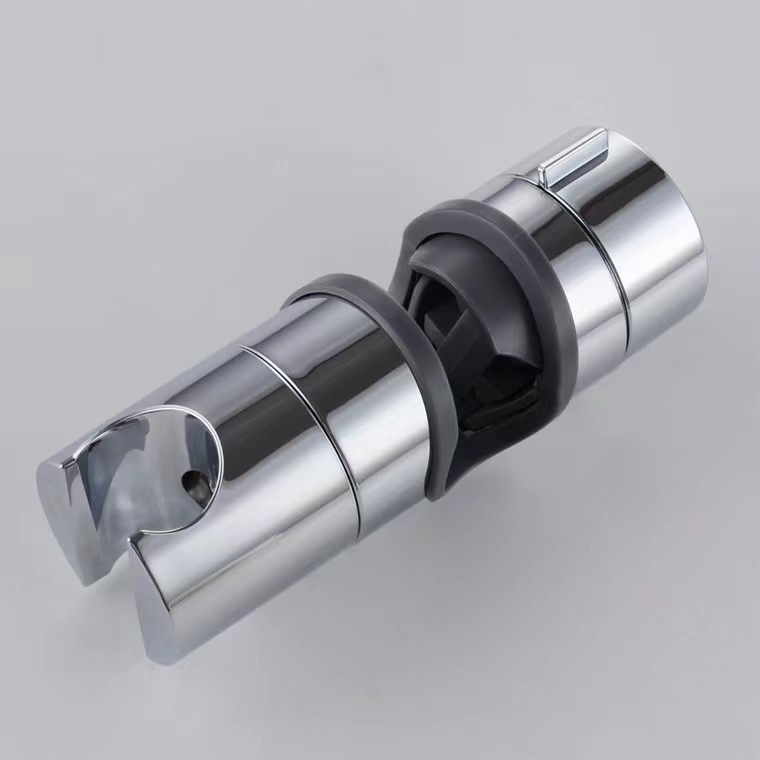Premium Chrome Shower Head Holder for Adjustable Versatility