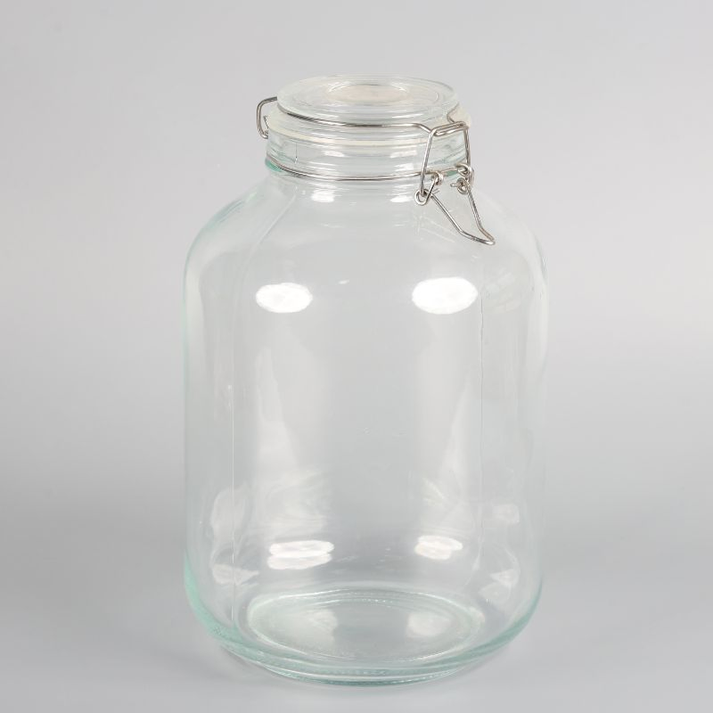 Стеклянные банки для хранения продуктов с герметичной крышкой