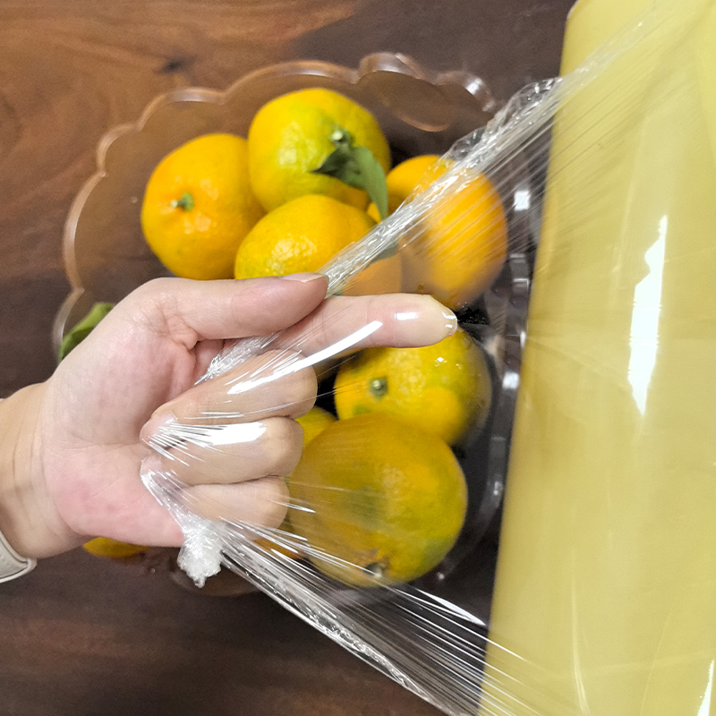 PVC Antifog Food Grade Protection Food Wrap PVC Cling Film Packaging Supermarket