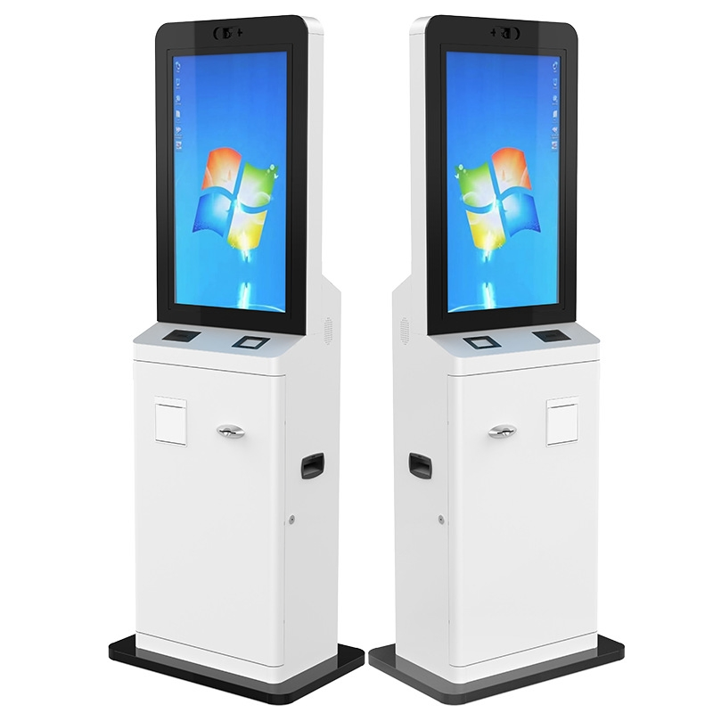 Customizable 21.5inch 24/7 Touch Screen Kiosk for Enhance Dual Screen Airport Self Service Touchscreen Kioskairport Self Service Kiosk with Touch Screen Kisok