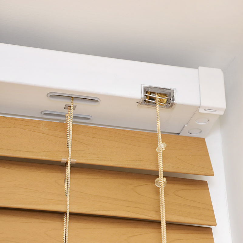 Motorized Blinds for Smart Homes, Paulownia Wood Blind, Basswood Blinds Venetian Blinds