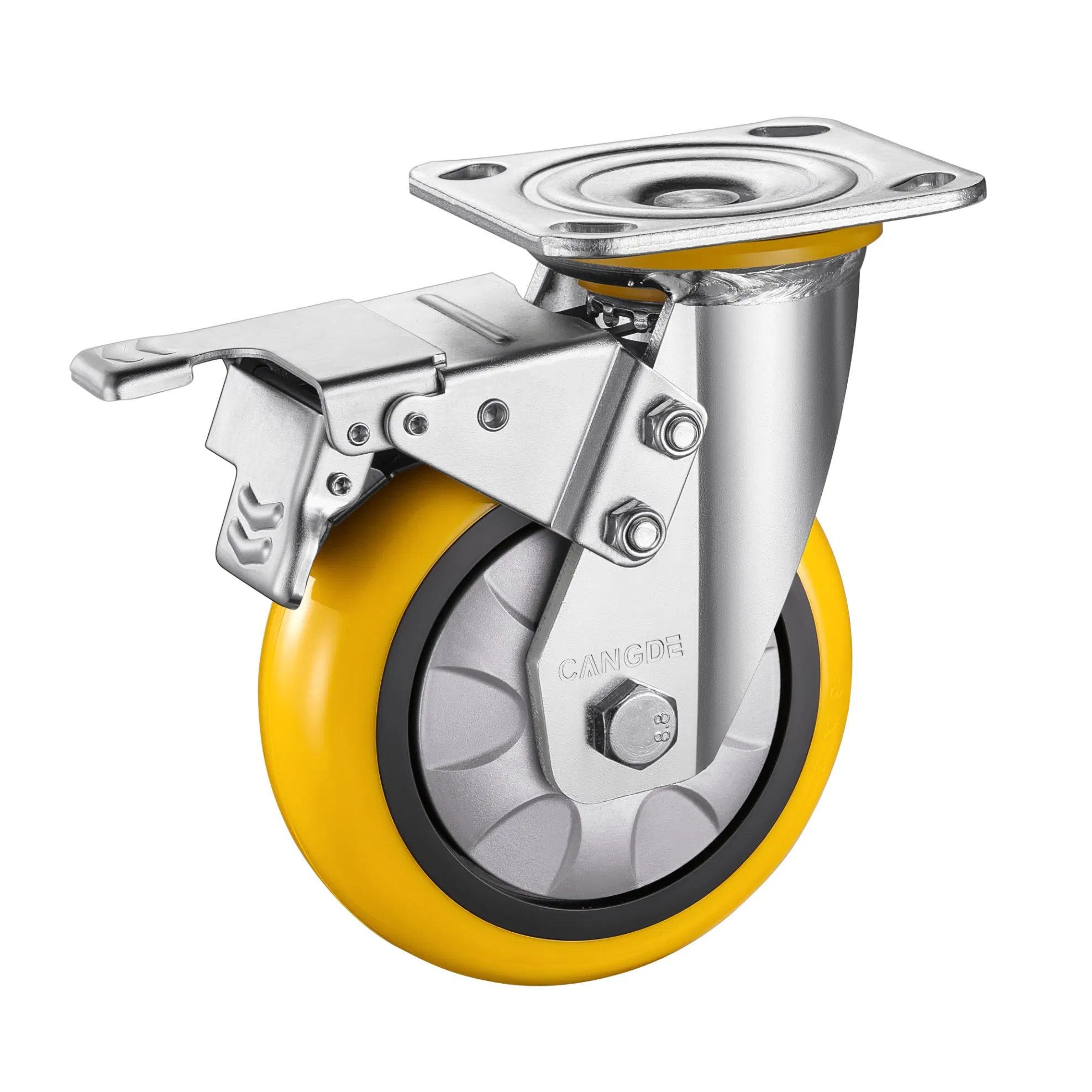 Heavy Duty 4-Inch Swivel Caster Wheels for Industrial Cabinets