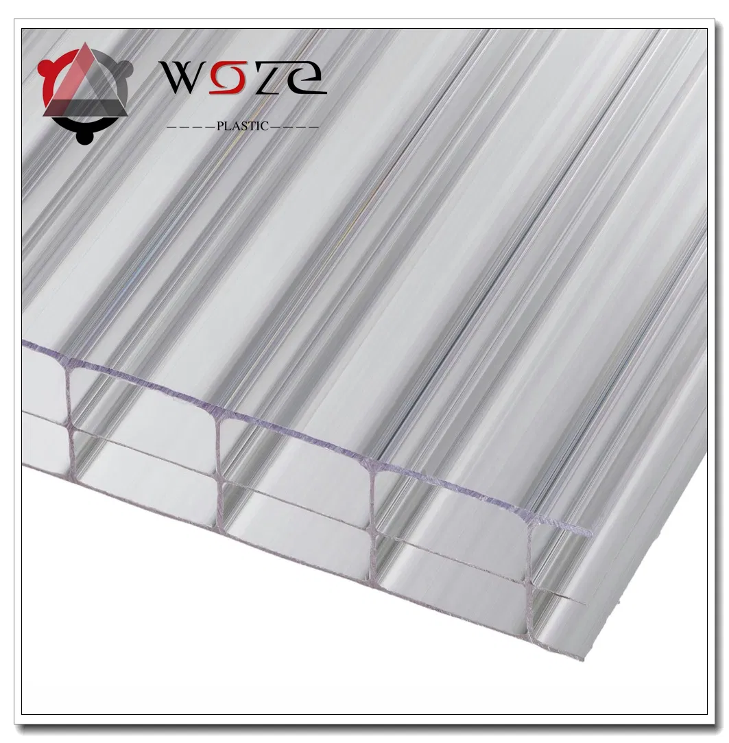 High Impact Four Walls Polycarbonate Hollow Sheet Roofing Sheet
