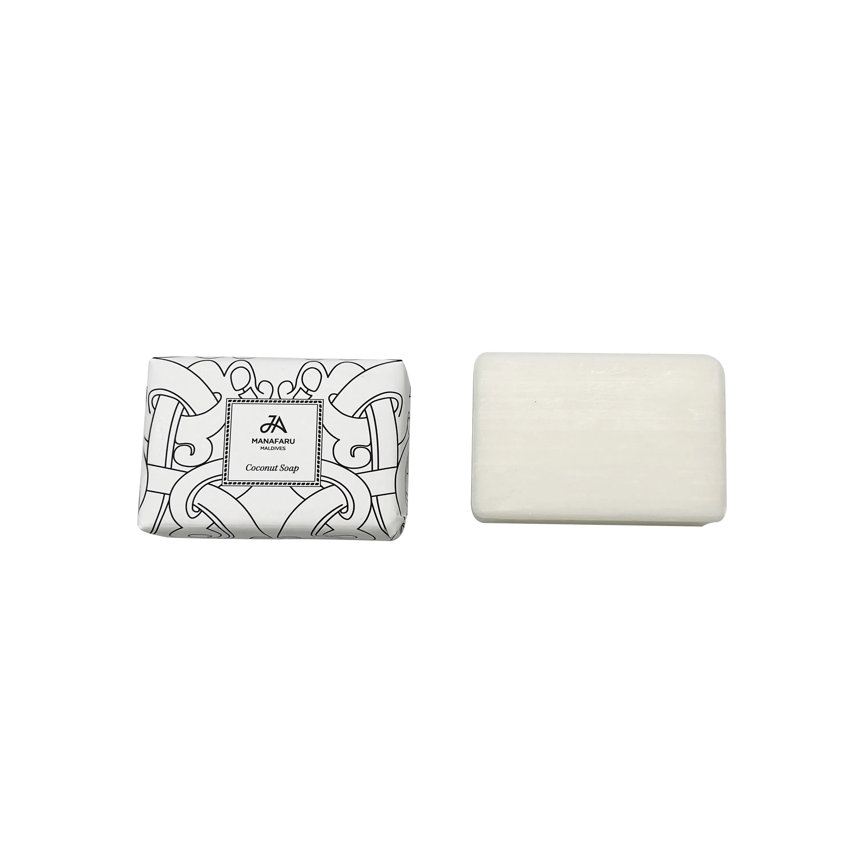 OEM/ODM Coconut Oil Whitening Body Facial Bath Soap Bar 100gram