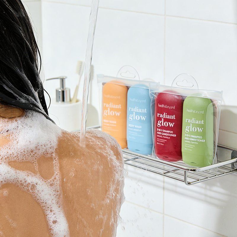 New Style Travel Size Portable Moisturizing Lightening Body Wash Bath Set Manufacture