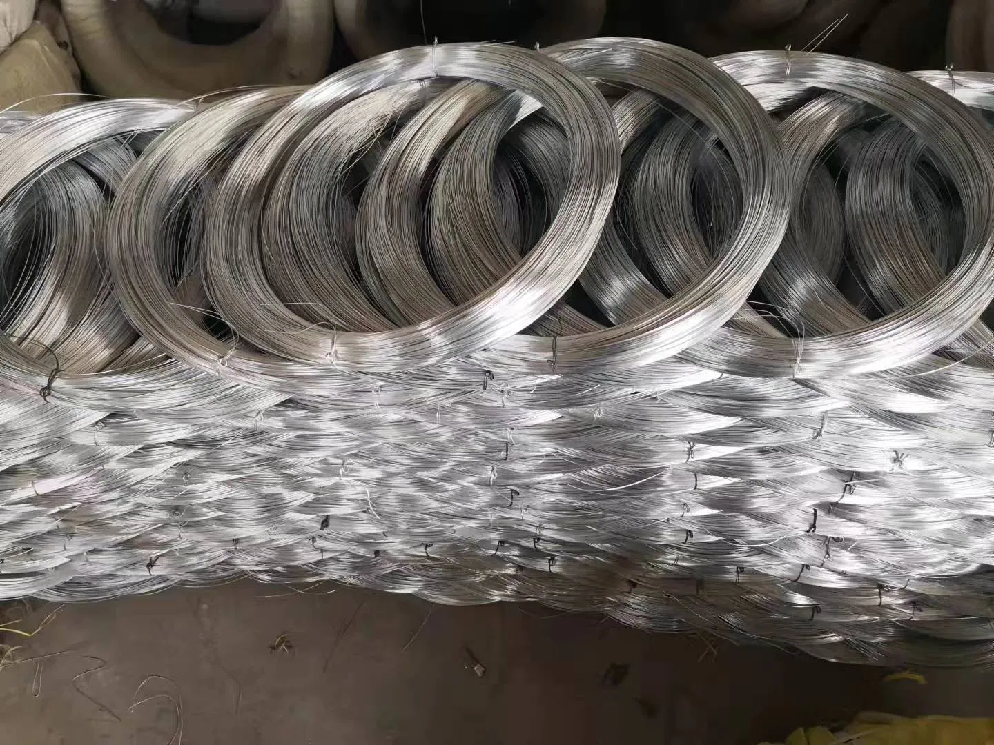 Оцинкованная проволока Bwg22 для строительства, 5-7 кг