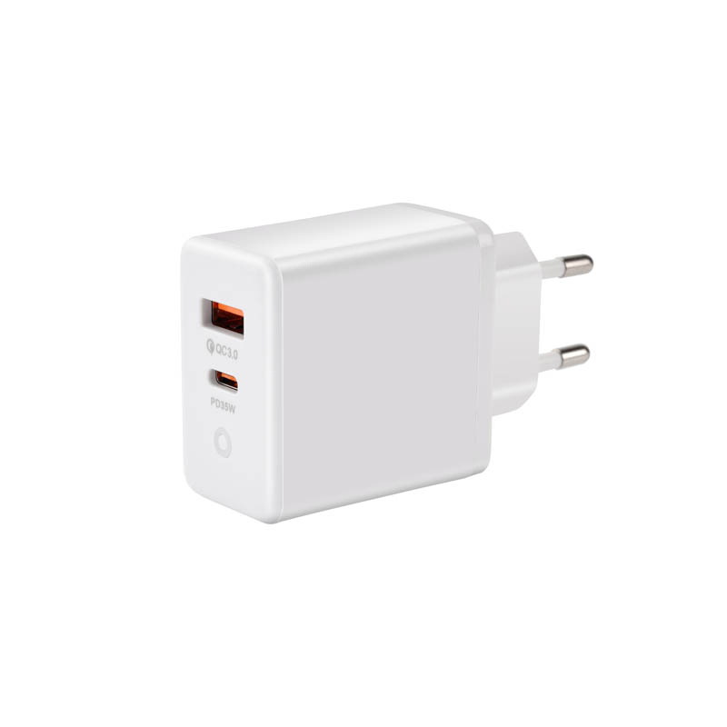 Wistar 30W Fast Charging EU Plug with Durable PVC Design